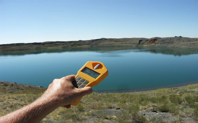 Picture 2 of The lake has 100 times the radioactivity level allowed