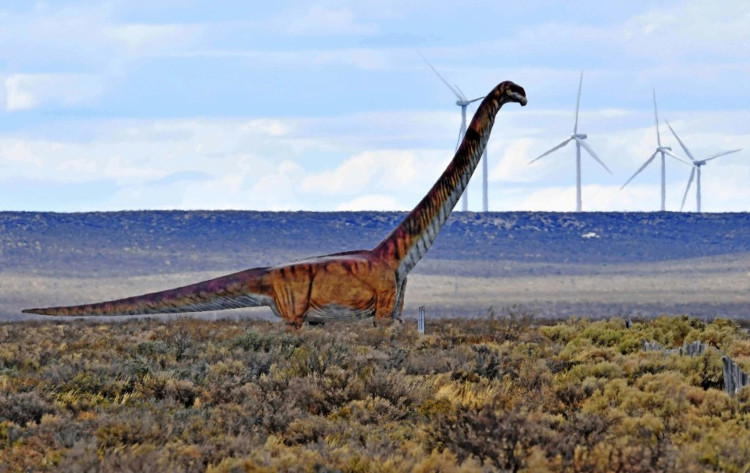 Picture 1 of The largest dinosaur in the world history is as big as a spaceship