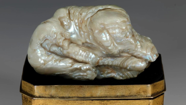 Picture 1 of The largest freshwater pearl block in the world is worth 632,000 USD