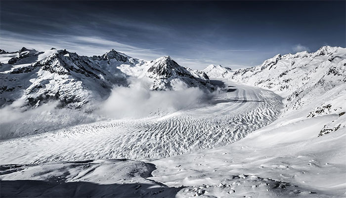 Picture 1 of The largest glacier in the Alps may disappear by 2100