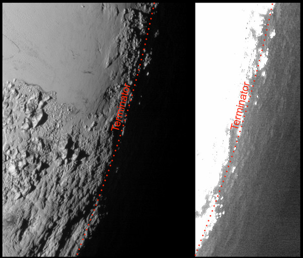 Picture 12 of The latest series of Pluto from the New Horizon spacecraft