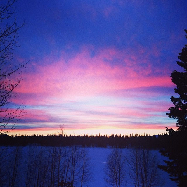 Picture 2 of The 'magic' images of winter in Alaska