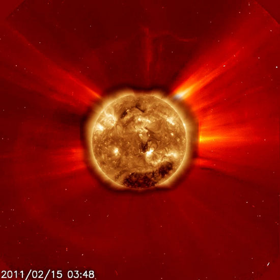Picture 6 of The magic of the Sun explosions