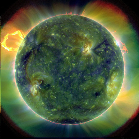 Picture 7 of The magic of the Sun explosions