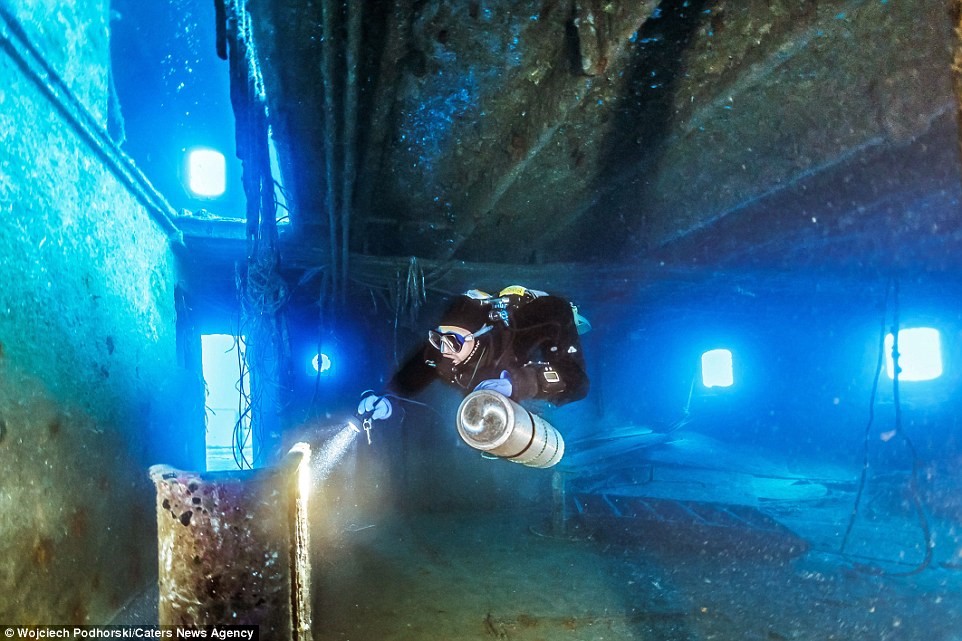 Picture 11 of The magical beauty of wrecks on the ocean floor