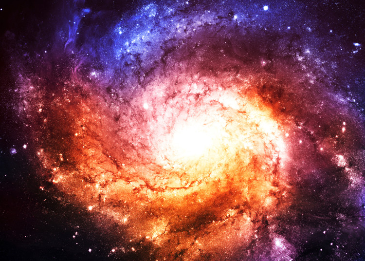 Picture 1 of The magnetic field million light years in the universe
