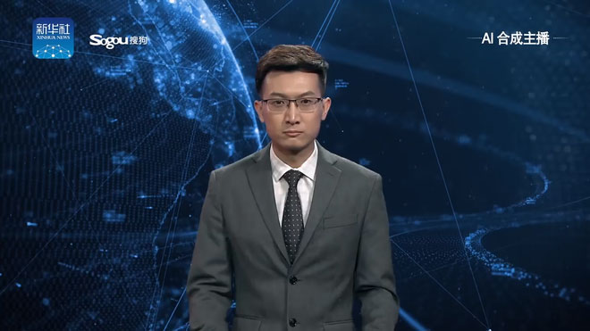Picture 1 of The Massachusetts Institute of Technology says China's virtual broadcasters are only fake