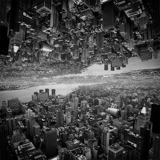Picture 1 of The megacities 'pierce the sky' through impressive black and white photos