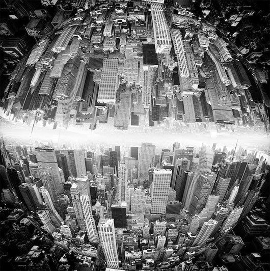 Picture 9 of The megacities 'pierce the sky' through impressive black and white photos