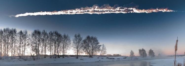 Picture 2 of The meteorite explosions