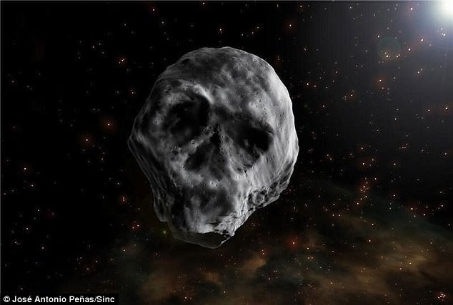Picture 1 of The meteorite metamorphosis again came to Earth after the upcoming Halloween
