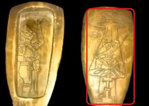 Picture 4 of The Mexican government announced evidence that the Mayans once interacted with aliens
