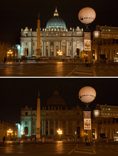 Picture 12 of The moment to turn off the lights of famous buildings