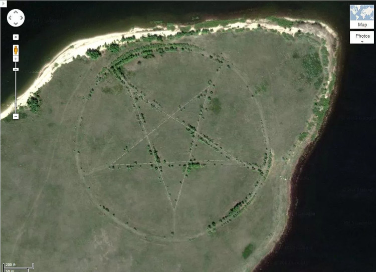 Picture 6 of The most bizarre images of Earth on Google Earth