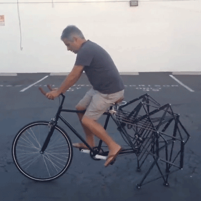 Picture 6 of The most bizarre walking bike in the world