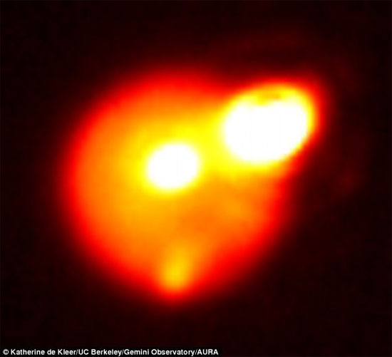 Picture 2 of The most brilliant volcanic eruption in the solar system