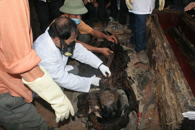 Picture 9 of The most exotic ancient mummies in Vietnam