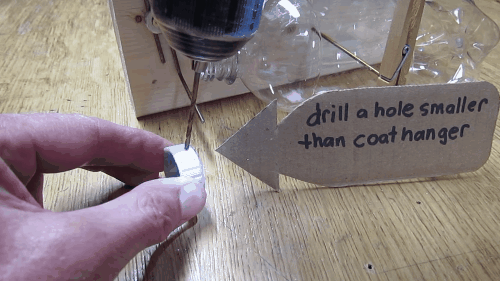 Picture 8 of The mousetrap trap was hit by a plastic bottle