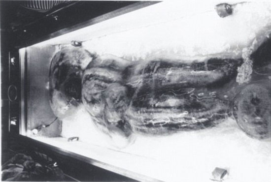 Picture 1 of The mummy 'big footed man' debuted