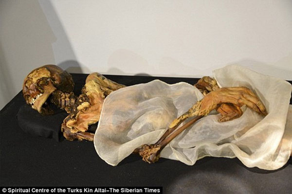 Picture 1 of The mummy of 2,500-year-old princess will be returned to the burial place