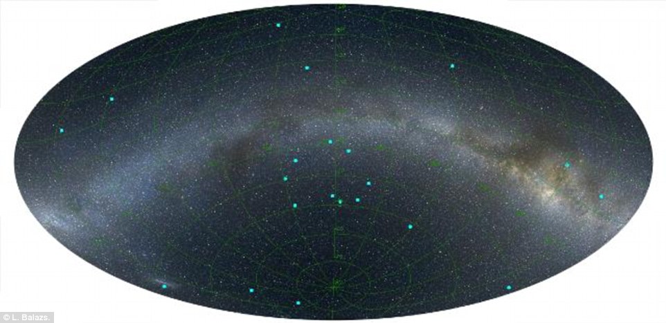Picture 1 of The mysterious circle is the largest 5 billion light-years from the universe