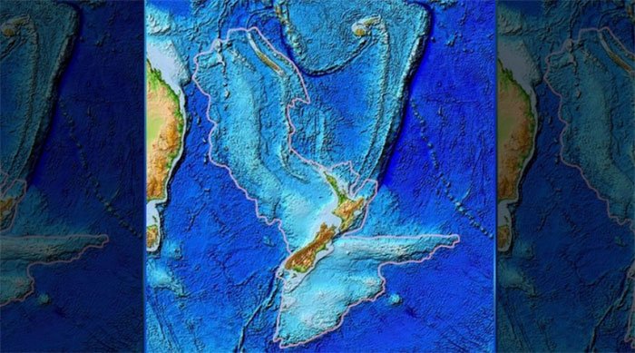 Picture 1 of The mysterious continent of Zealandia is transformed by the Pacific Ring of Fire