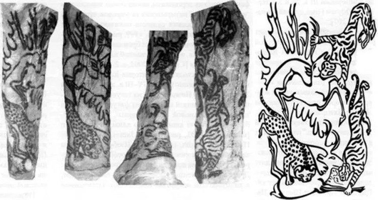 Picture 5 of The mystery of 2200-year-old royal mummy addiction and love of tattooing was revealed