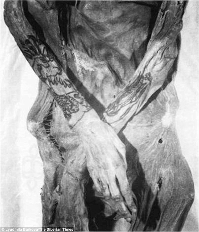 Picture 7 of The mystery of 2200-year-old royal mummy addiction and love of tattooing was revealed