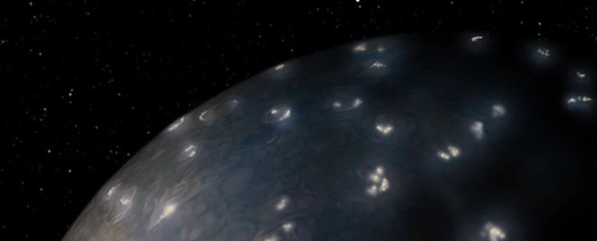 Picture 1 of The mystery of crazy lightning storms on Jupiter has a solution!