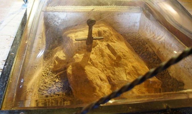 Picture 1 of The mystery of the legendary stone sword of San Galgano