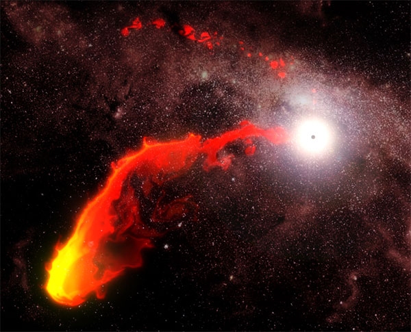 Picture 3 of The mystery of the star escapes the largest black hole in the Milky Way