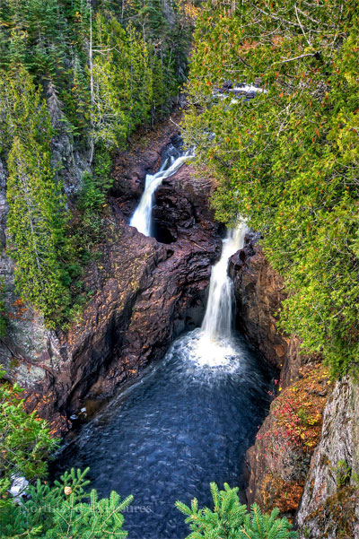 Picture 1 of The mystery of the waterfall flowing in
