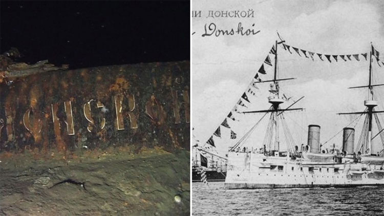 Picture 1 of The naval battle caused the Russian troops to bury treasure ships of $ 133 billion