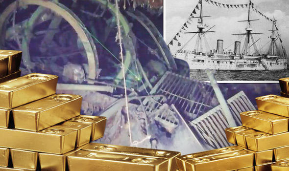 Picture 4 of The naval battle caused the Russian troops to bury treasure ships of $ 133 billion