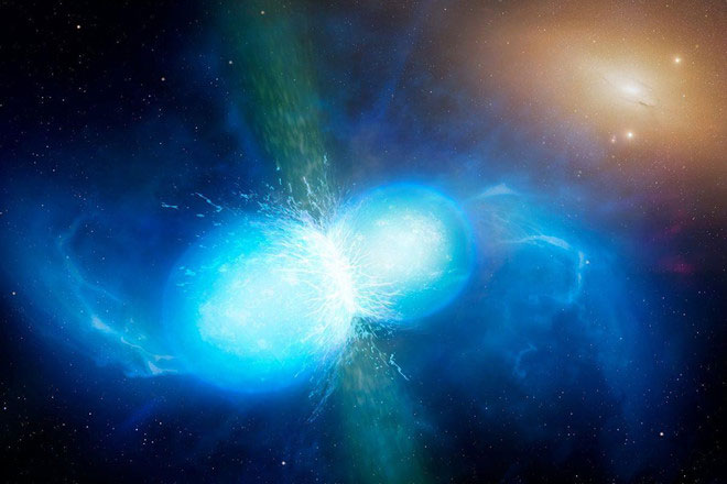 Picture 1 of The new discovery of cosmic explosion creates gold and platinum