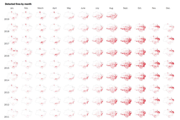 Picture 3 of The New York Times: Analysis of satellite images has pinpointed the culprit in the Amazon forest fire