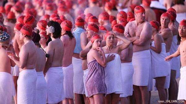 Picture 1 of The nude bathing festival in Australia to see off the longest night of the year
