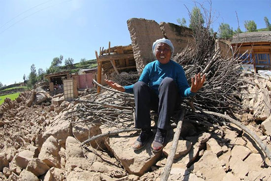 The number of people killed by double seismic in China increased to 89 images 1