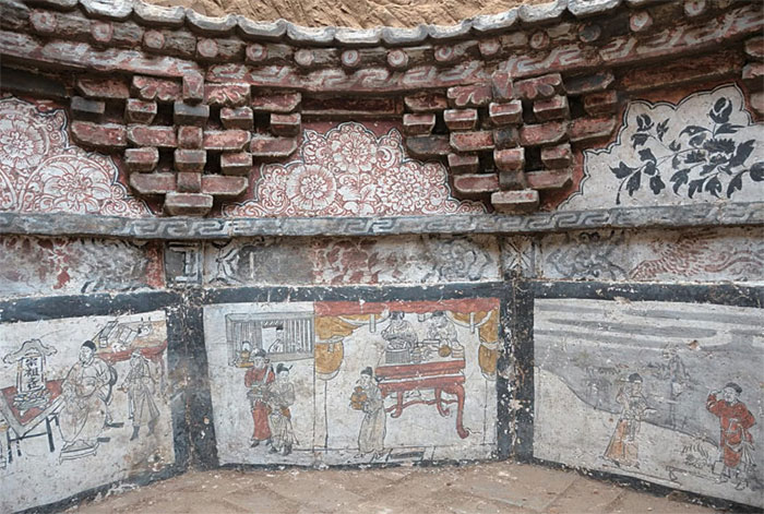 Picture 1 of The octagonal tomb of the Chinese couple 700 years ago