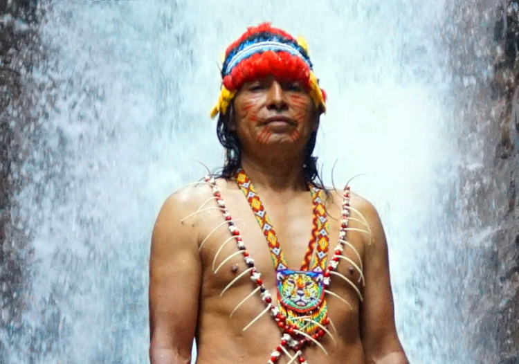 Picture 1 of The oddity of shrinking the head of Jivaro warrior