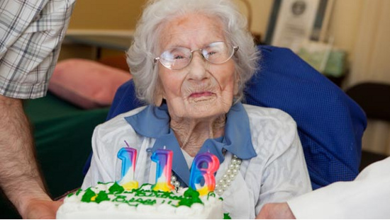 The oldest person in the world died