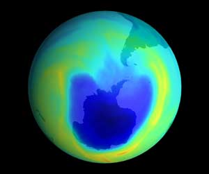Picture 1 of The ozone layer of the Earth is recovering