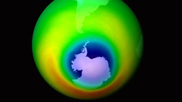Picture 1 of The ozone layer protects the Earth from new threats