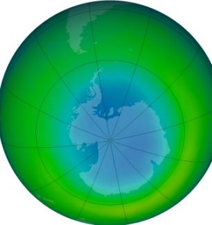 Picture 1 of The ozone layer shows signs of rapid recovery