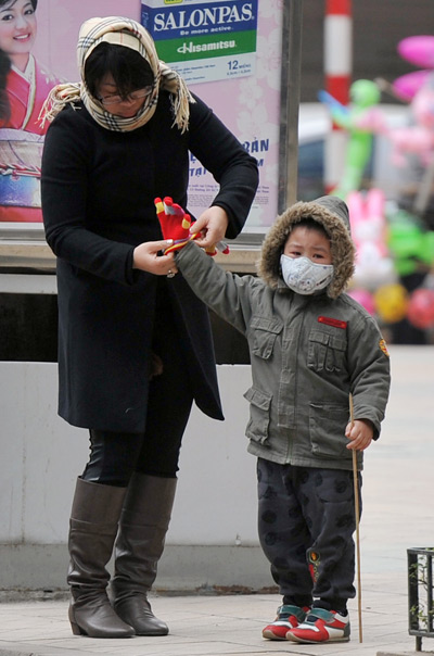 Picture 1 of The pace of life slows down because of the cold