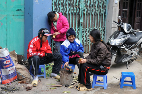 Picture 10 of The pace of life slows down because of the cold