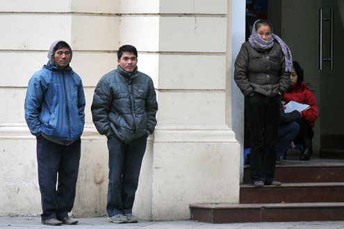Picture 2 of The pace of life slows down because of the cold