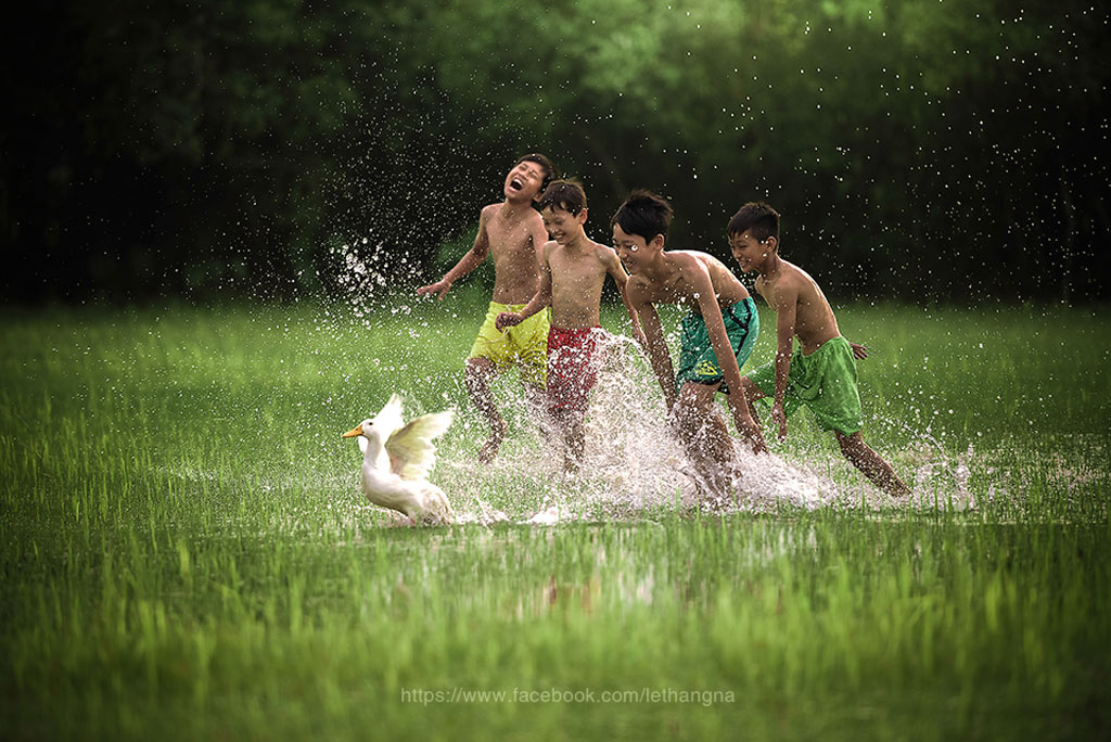 Picture 10 of The picture of innocent and clear childhood