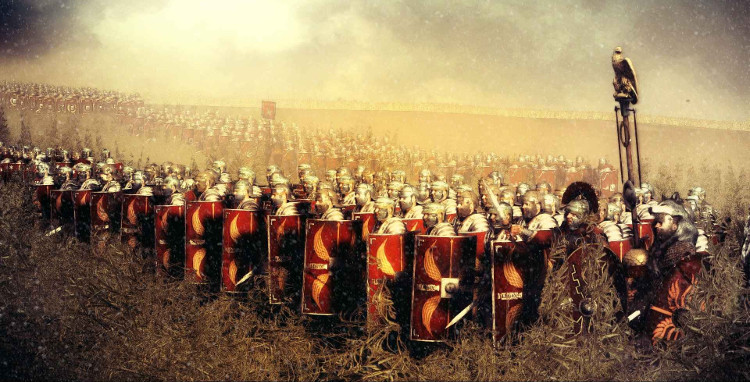 Picture 4 of The pinnacle of art uses Spartacus' soldiers to frighten Rome