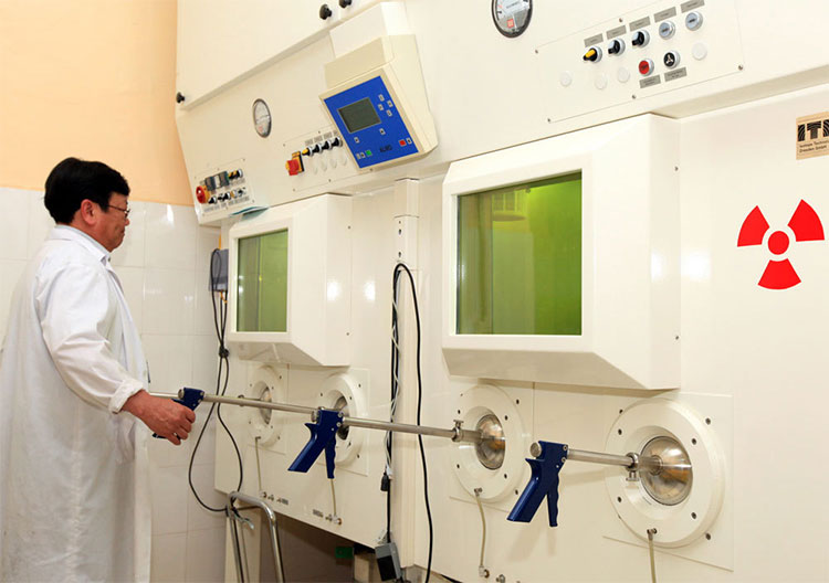Picture 7 of The place of preparation of radioactive pharmaceuticals of serious diseases